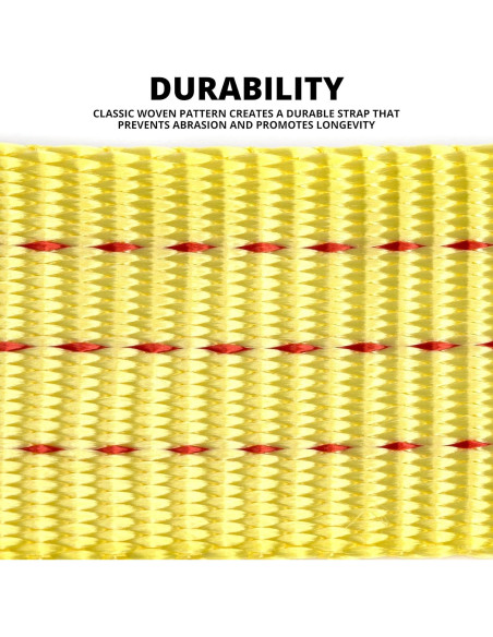 Correa de Remolque NEIKO 51005A 6.1m 10,000kg Amarilla