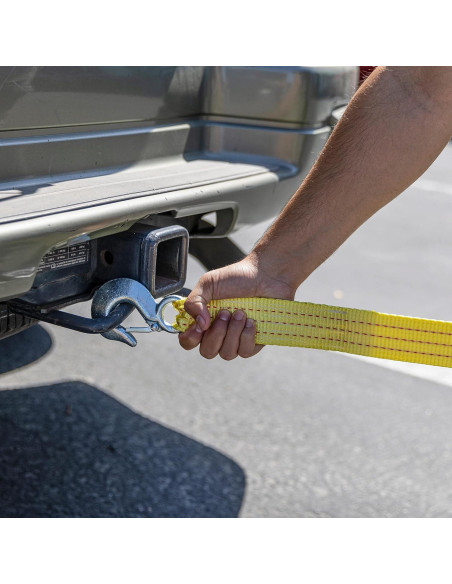 Correa de Remolque NEIKO 51005A 6.1m 10,000kg Amarilla