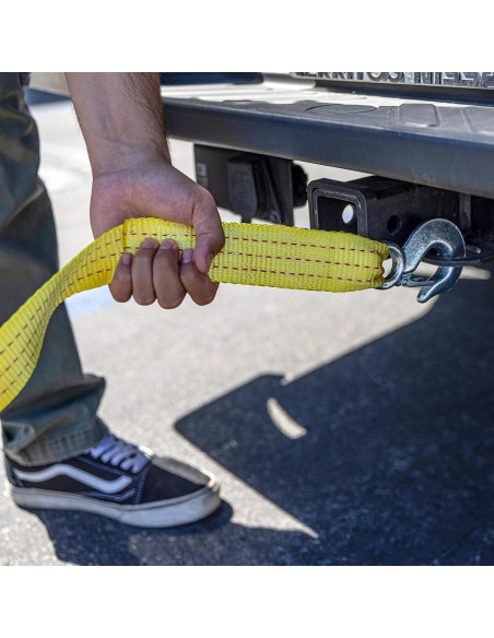 Correa de Remolque NEIKO 51005A 6.1m 10,000kg Amarilla