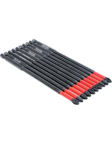 Juego de Puntas de Destornillador AUTOTOOLHOME 10 Piezas PH2