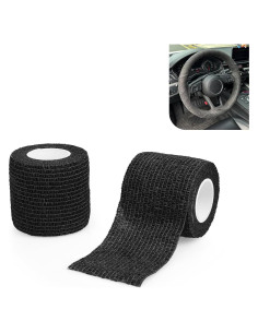 Funda de Volante Antideslizante Lekiliky 2PCS Negra
