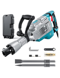 Martillo Demoledor ENEACRO 1700W SDS-Hex 65 Joules con Accesorios