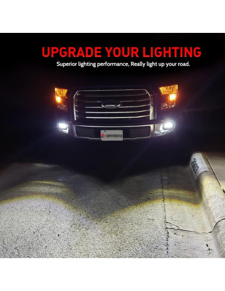 Luces Antiniebla LED Z-OFFROAD para Ford F150 2015-2020