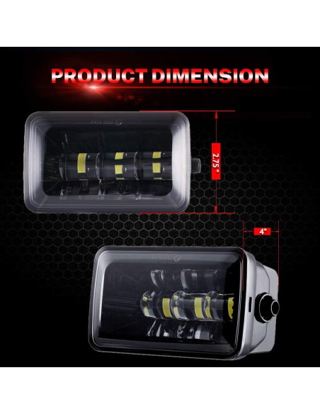 Luces Antiniebla LED Z-OFFROAD para Ford F150 2015-2020