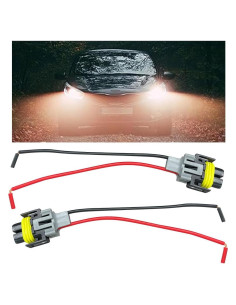 Conector de Arnés de Luz Antiniebla GLSOWEE H8/H9/H11 2PCS