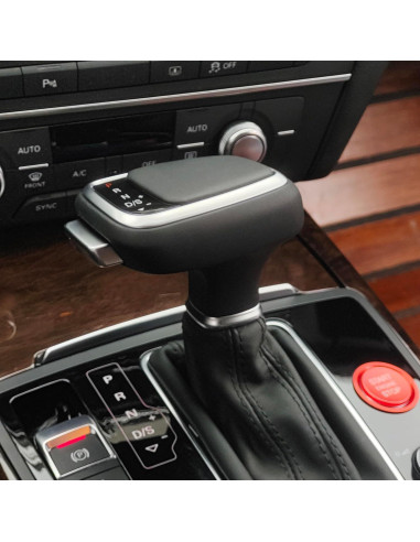 Perilla de Cambio LEOHUNPAIL para Audi y VW - ABS y Cuero