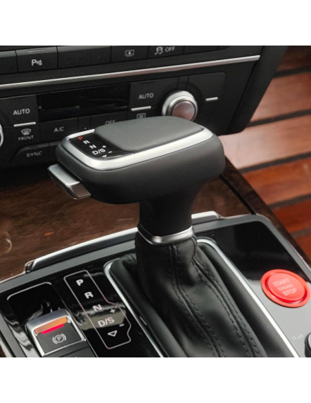 Perilla de Cambio LEOHUNPAIL para Audi y VW - ABS y Cuero