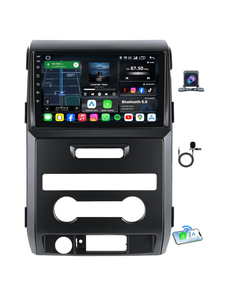 Estéreo Android 2GB RAM 64GB ROM para Ford F150 2009-2014