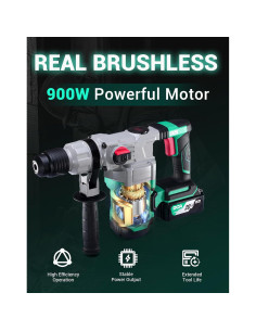 Taladro de Martillo Rotativo DCA 20V 900W 4.5J Sin Cable 2