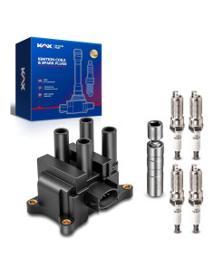Bobinas de Encendido KAX FD497 + 4 Bujías Iridio + Herramienta