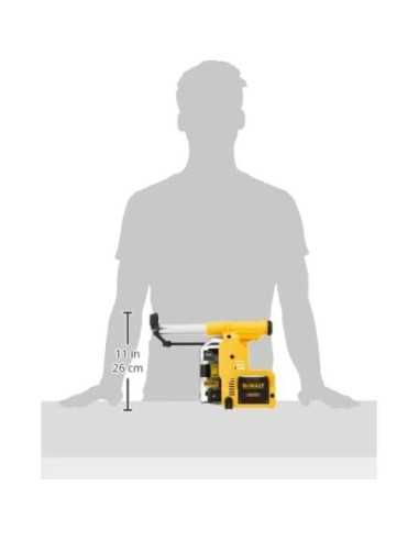 Extractor de Polvo DEWALT DWH303DH para Martillos SDS Plus 1"