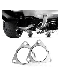Junta de Flange de Escape SOMUCH 2.5" Reforzada 2 Piezas