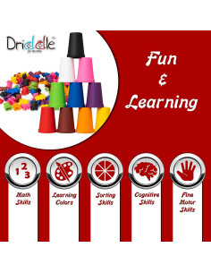 Ositos de Conteo Coloridos Driddle - 100 Piezas - Juguete Educativo 2