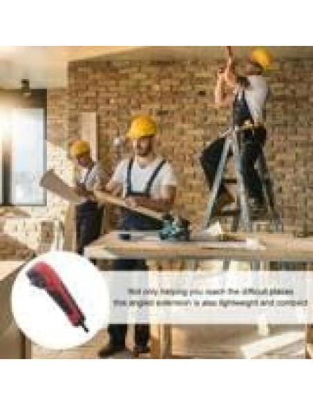 Adaptador de Taladro Tookie 90 Mango ABS 2 Pcs