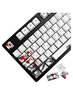 Set de Teclas Mecánicas PBT 111 MOLGRIA para Teclado Alemán