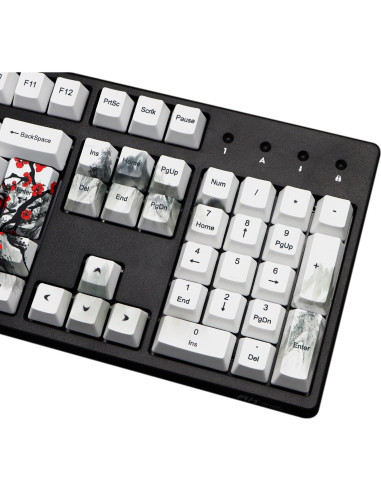 Set de Teclas Mecánicas PBT 111 MOLGRIA para Teclado Alemán