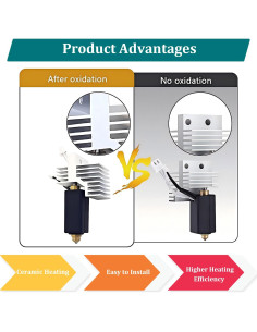 Hotend Cerámico 0.4mm Prstudy para Elegoo Centauri Carbon 2