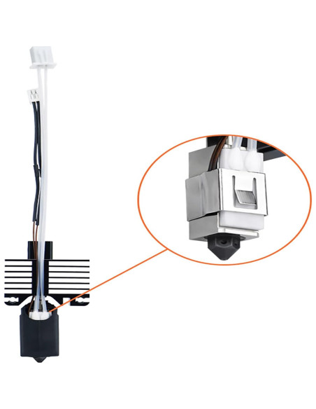 Cartucho Calentador Cerámico y Termistor 24V 48W Bambu Lab P1P/P1S