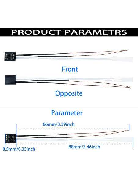 Cartucho Calentador Cerámico y Termistor 24V 48W Bambu Lab P1P/P1S