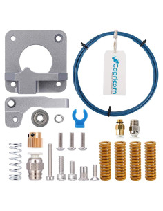 Kit de Mejora para Impresora 3D Creality Ender 3 - Extrusora Metal + Tubo Capricorn