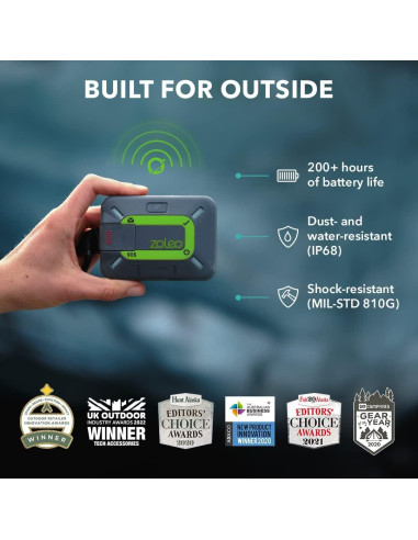 Comunicador Satelital ZOLEO ZL1000 con GPS y SOS