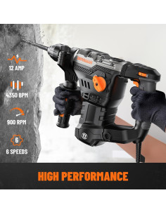 Martillo Perforador DOVAMAN RH15A 1500W 12.5A SDS-Plus 2