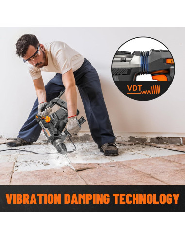 Martillo Perforador DOVAMAN RH15A 1500W 12.5A SDS-Plus