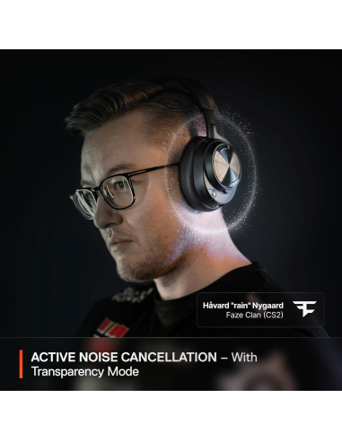 Auriculares Gaming Inalámbricos SteelSeries Arctis Nova Pro - Cancelación Activa de Ruido - PS5, PC, Switch