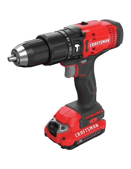 Taladro de Martillo Inalámbrico Craftsman V20 20V 1,27 cm