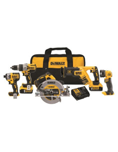 Kit DEWALT DCK594P2 20V XR 5 Herramientas Inalámbricas