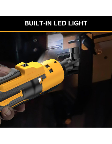 Llave de Trinquete Eléctrica Inalámbrica XXEXX 20V Max 3/8" y 1/2"