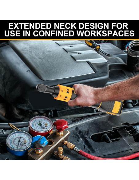 Llave de Trinquete Eléctrica Inalámbrica XXEXX 20V Max 3/8" y 1/2"