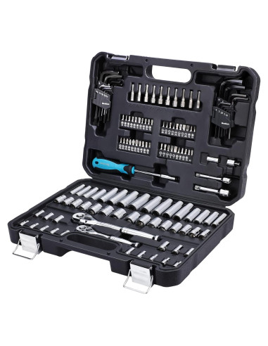 Kit de Herramientas Mecánicas DURATECH 121 Piezas con Caja