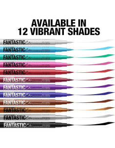 Set de Delineadores Líquidos Mate Langmanni 12 Colores Neón 2