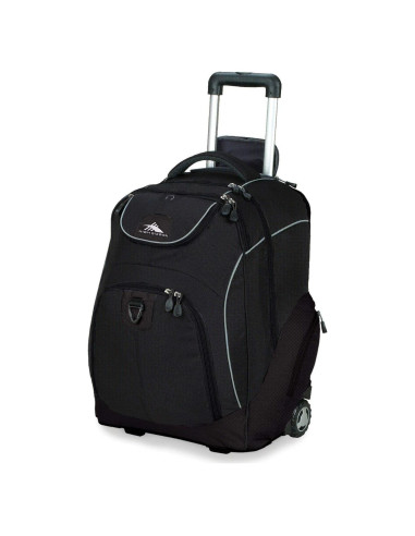 Mochila con Ruedas High Sierra Powerglide Negra 23L