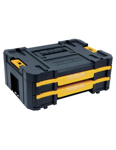 Organizador DEWALT TSTAK 2 Cajones 7.48 kg Negro