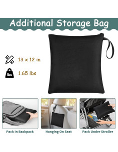 Bolsa de Viaje Acolchada SCTEL para Asiento de Auto Nuna Pipa 2