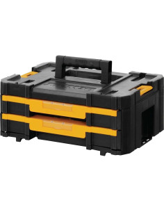 Organizador DEWALT TSTAK 2 Cajones 7.48 kg Negro 2