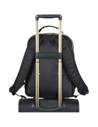 Mochila Kenneth Cole Reaction Chelsea Chevron 15" Negra