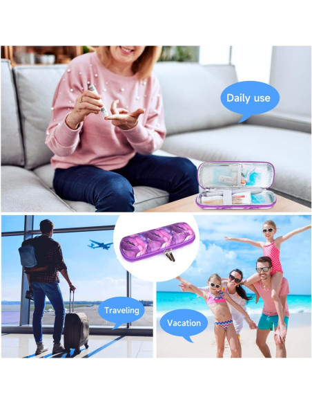 Estuche de Viaje para Insulina YOUSHARES - Aislado y Compacto