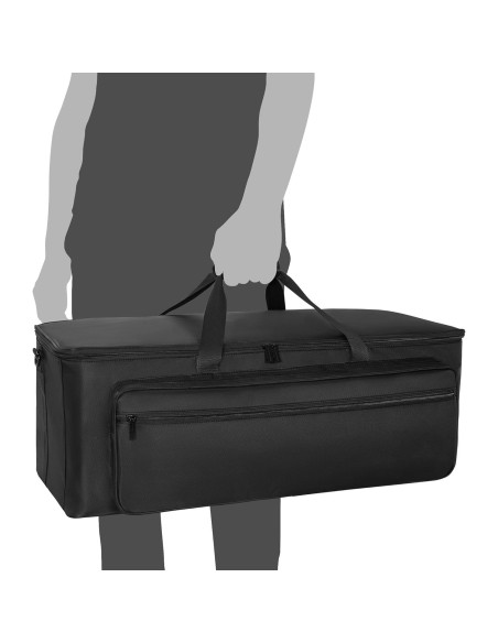 Bolsa organizadora de cables AKOZLIN 76x28x37 cm negra