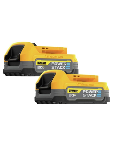 Batería DEWALT 20V MAX XR POWERSTACK 2 Piezas Compactas