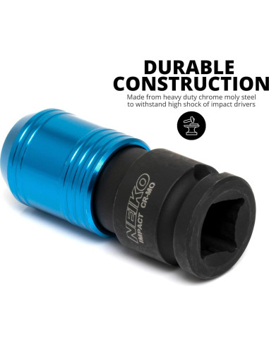 Adaptador de impacto NEIKO 30285A 3/8" a 1/4" hexagonal