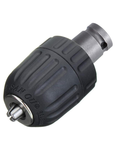 Mandril Sin Llave Yakamoz 0.8-10mm con Adaptador 1/2"