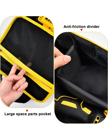 Bolsa de herramientas Tanmqin para llave de impacto 1/2"