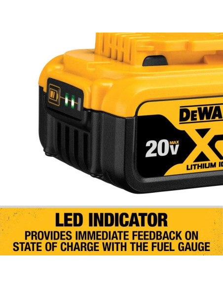 Kit de Carga DEWALT 20V MAX con 2 Baterías 5Ah y Bolsa Kit de Carga DEWALT 20V MAX con 2 Baterías 5Ah y Bolsa