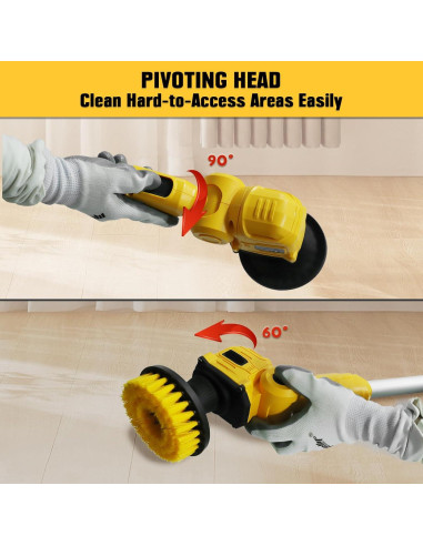 Cepillo Eléctrico Mellif MFWW01 700RPM Mango Telescópico