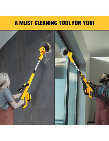 Cepillo Eléctrico Mellif MFWW01 700RPM Mango Telescópico