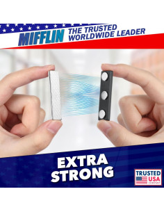 Imágenes de Nombre Magnéticas Mifflin - Paquete de 24 - 44x12mm 2