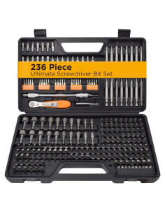 Juego de Puntas de Destornillador 236 Pzas Jackson Palmer